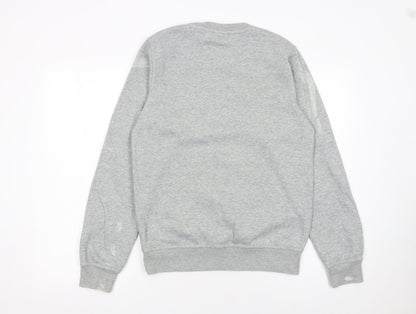 Mens UK Size XS Nike Grey Pullover Sweatshirt