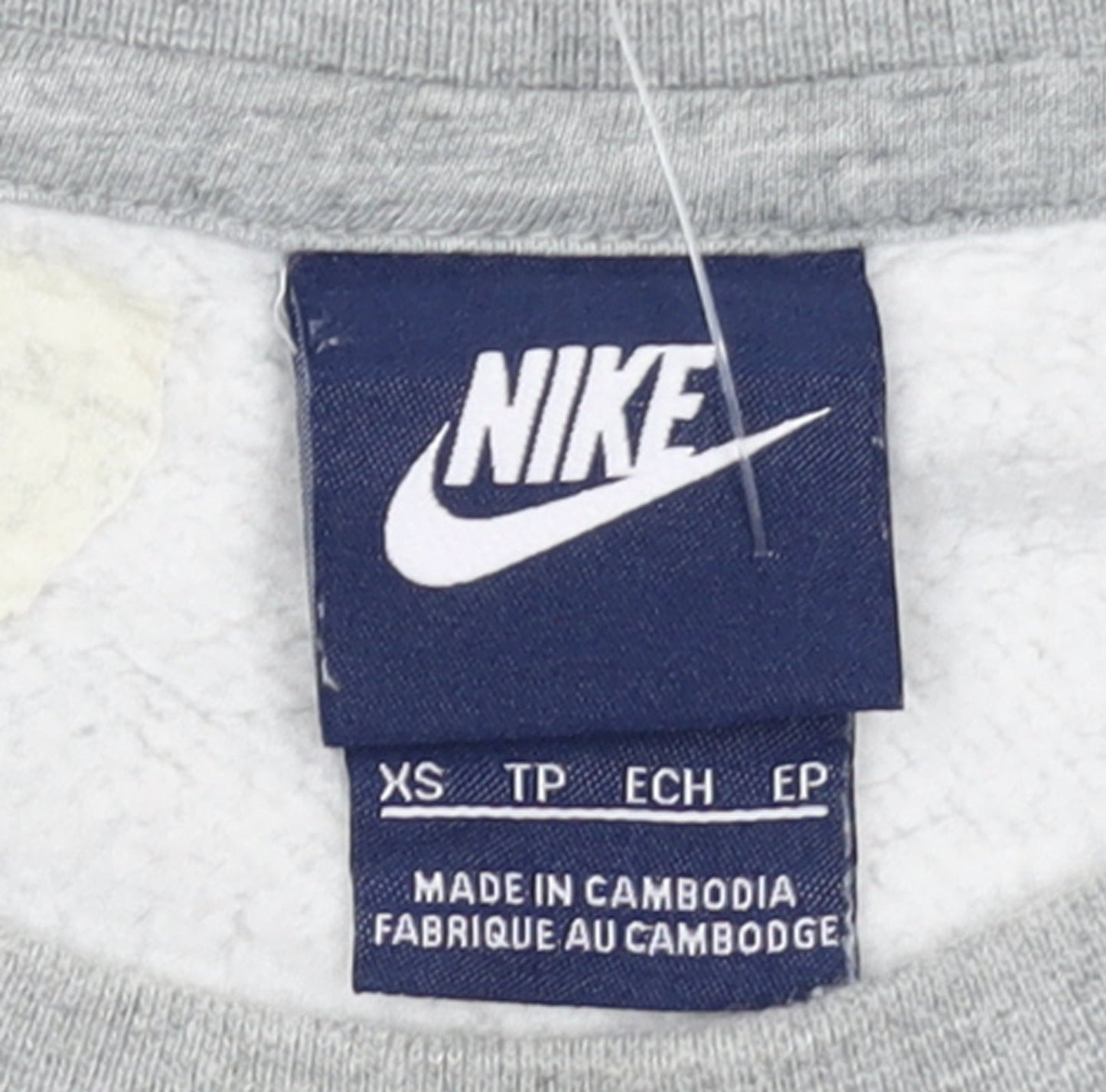 Mens UK Size XS Nike Grey Pullover Sweatshirt