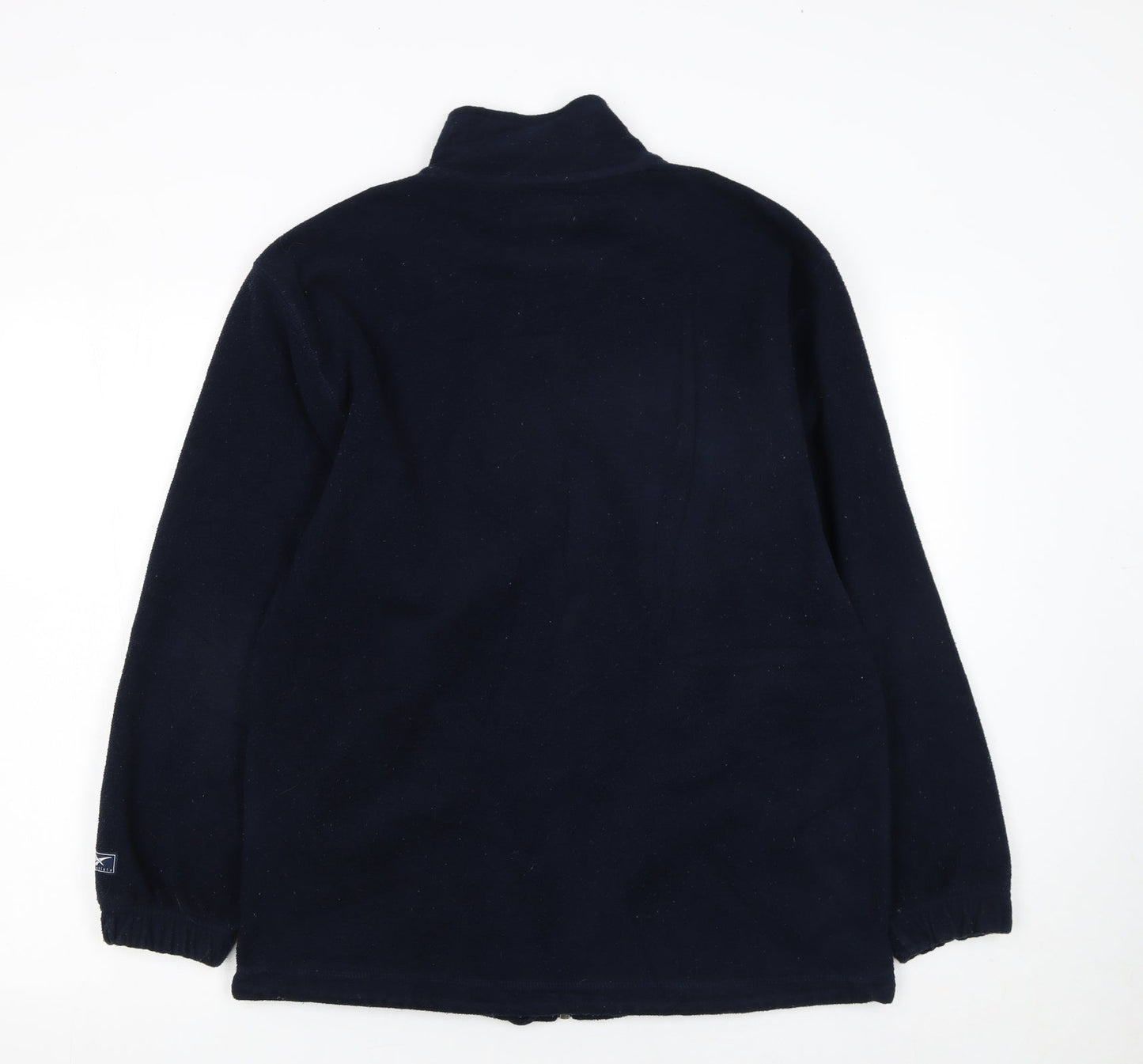 Reebok Essentials Women's Blue Fleece Zip Jacket Size 10