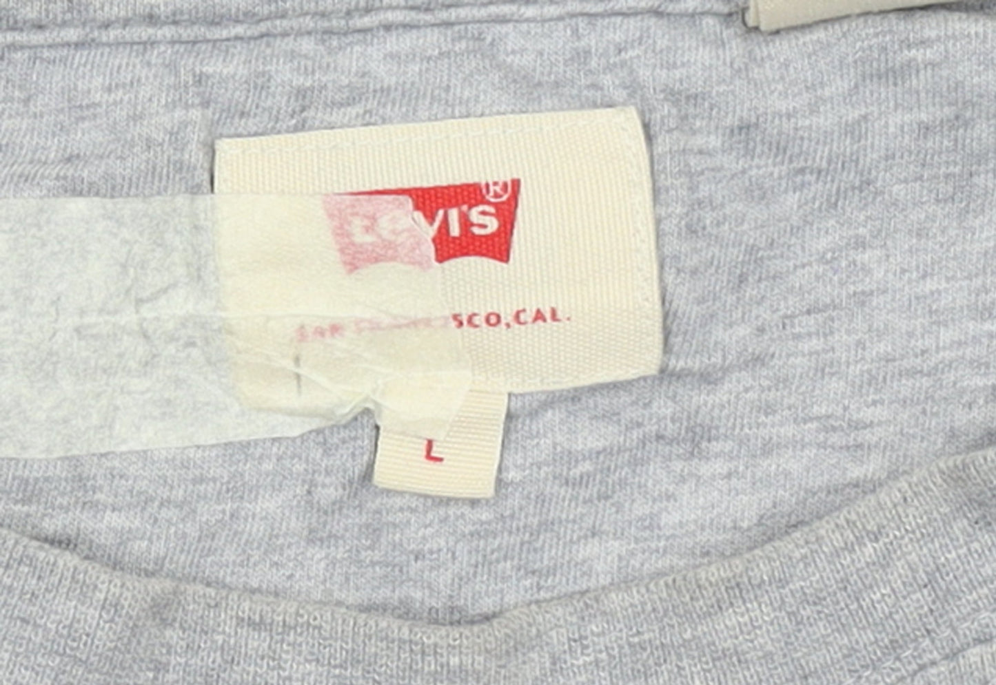 Womens UK Size L Levi's Grey Pullover Sweatshirt