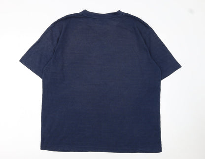 Mens UK Size L Umbro Blue  T-Shirt