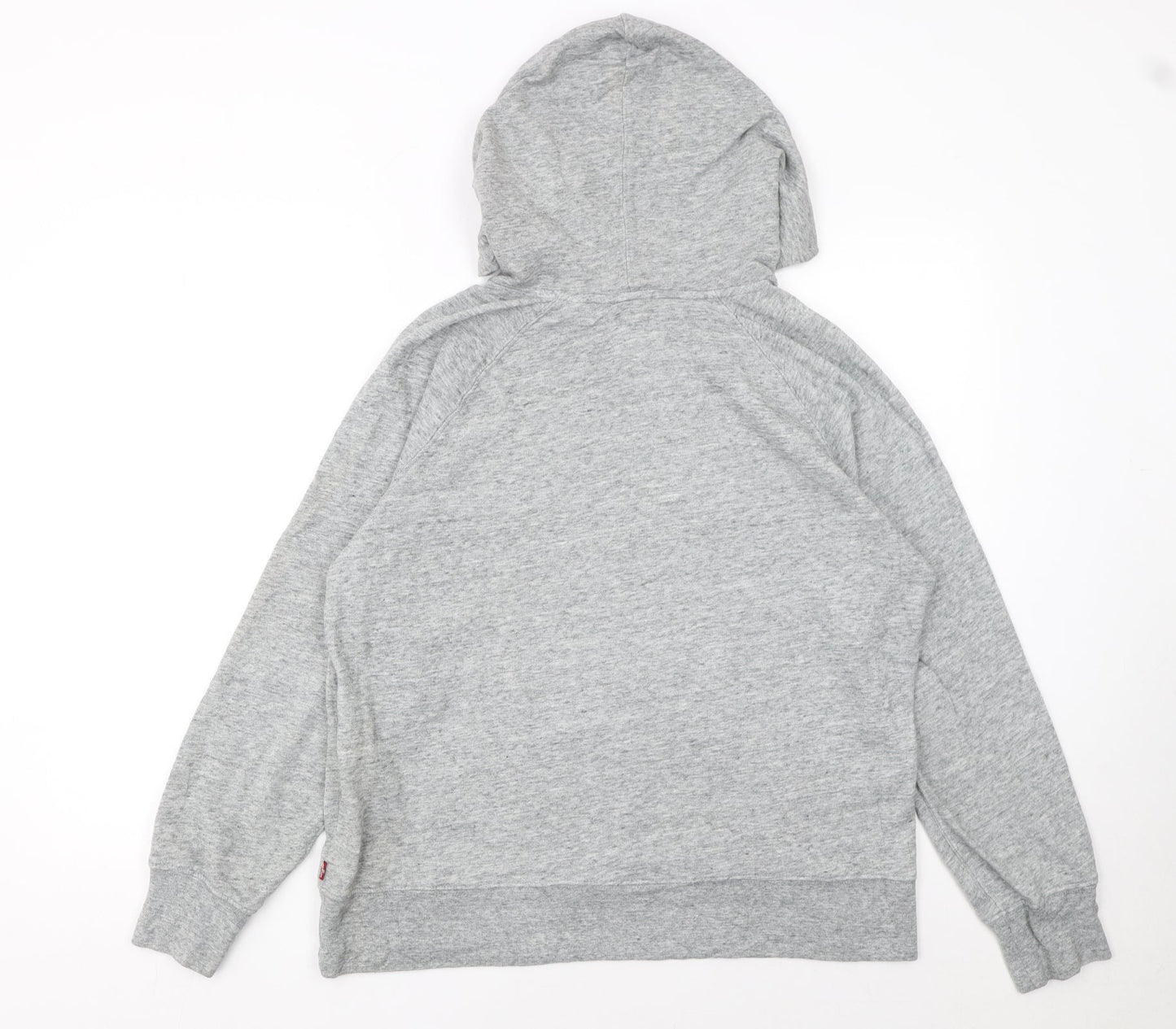 Mens UK Size M Levi's Grey Pullover Hoodie