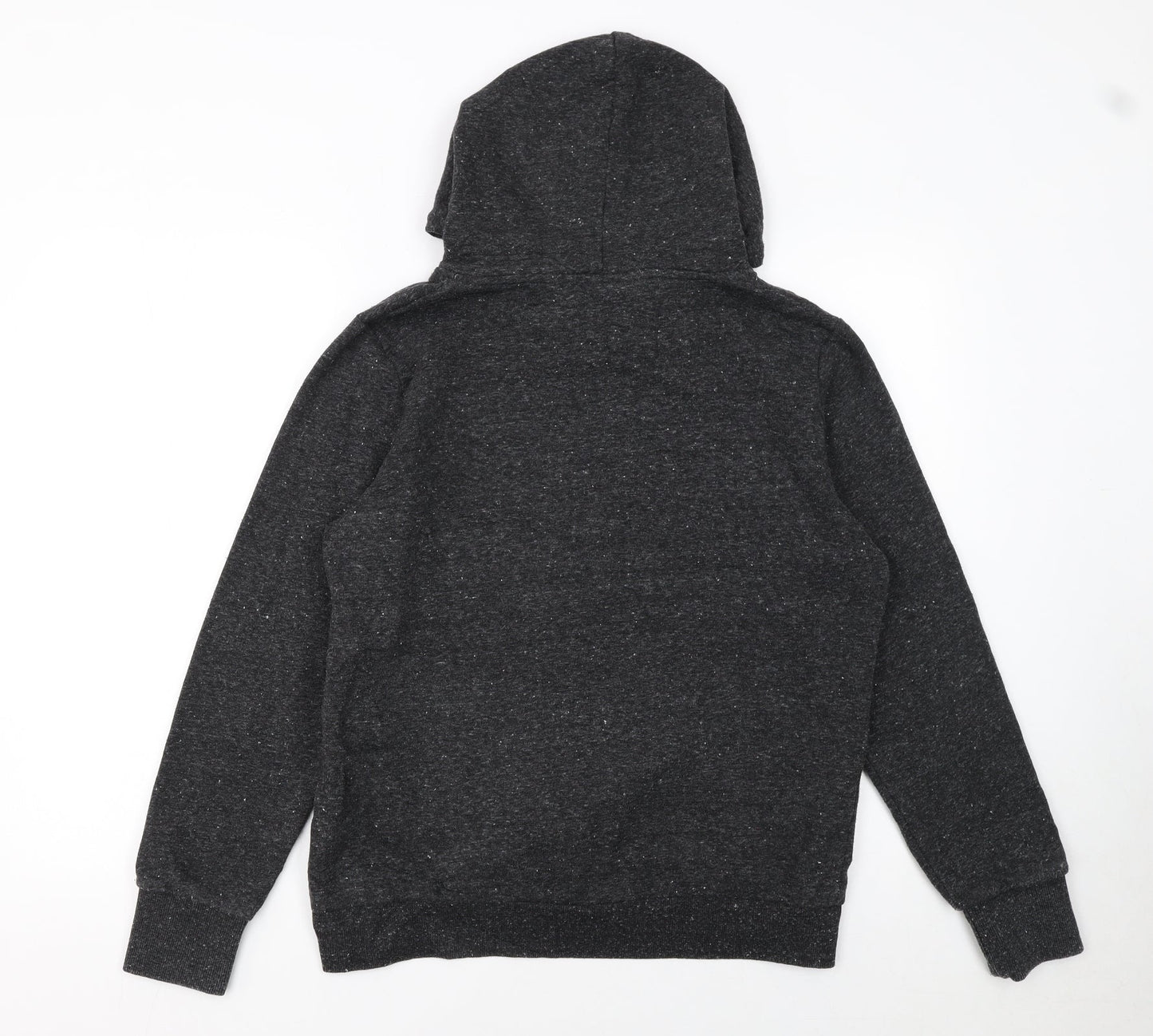 Womens UK Size 16 Superdry Black Pullover Hoodie