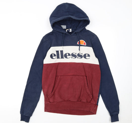 Womens UK Size 8 ellesse Multicoloured Pullover Hoodie