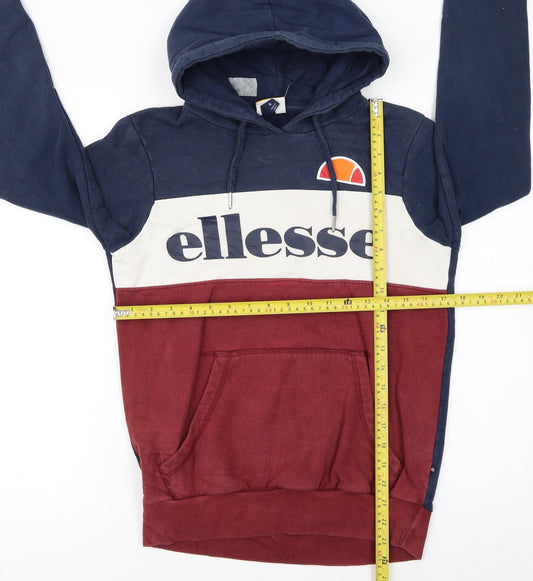 Womens UK Size 8 ellesse Multicoloured Pullover Hoodie