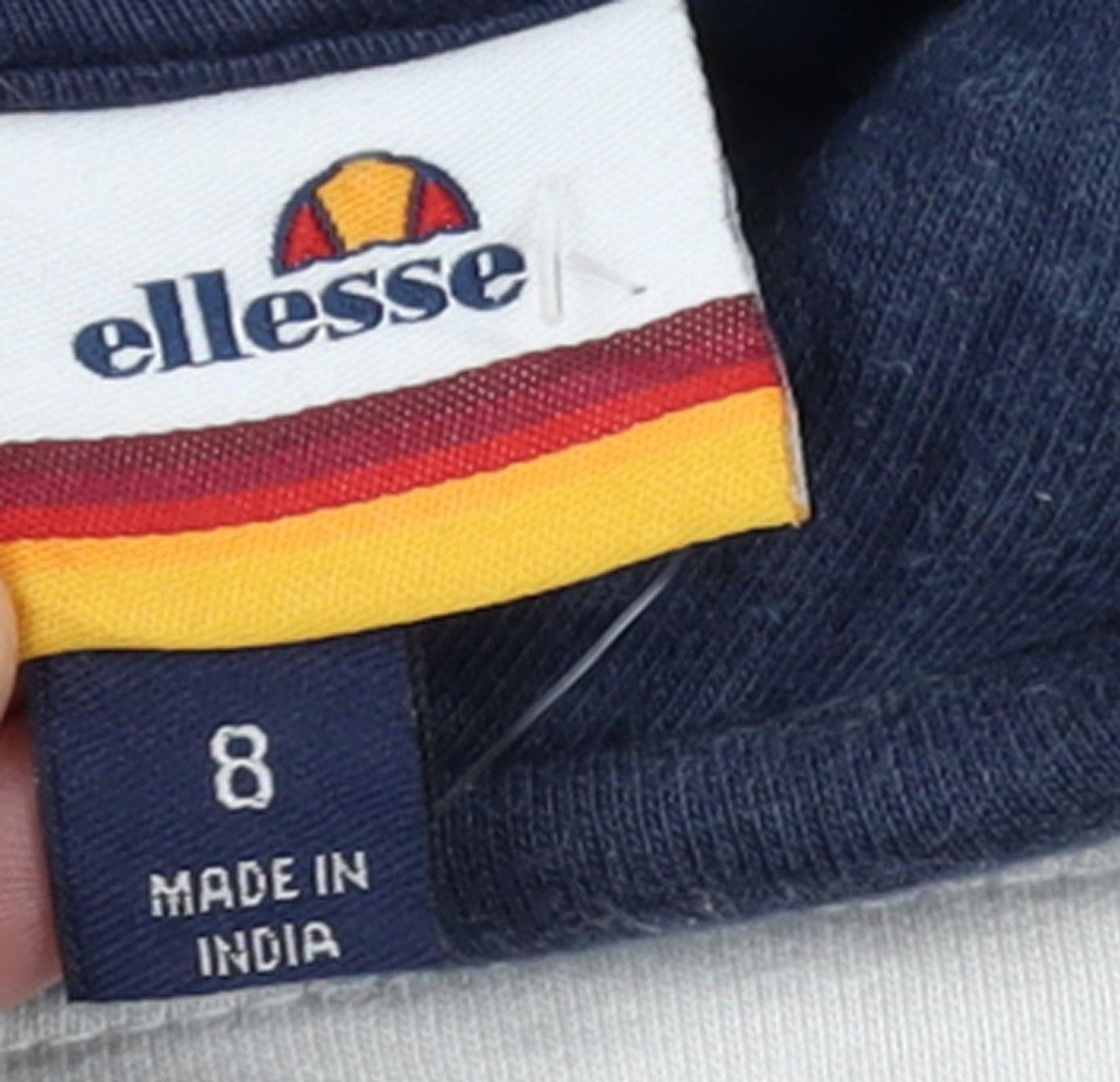 Womens UK Size 8 ellesse Multicoloured Pullover Hoodie