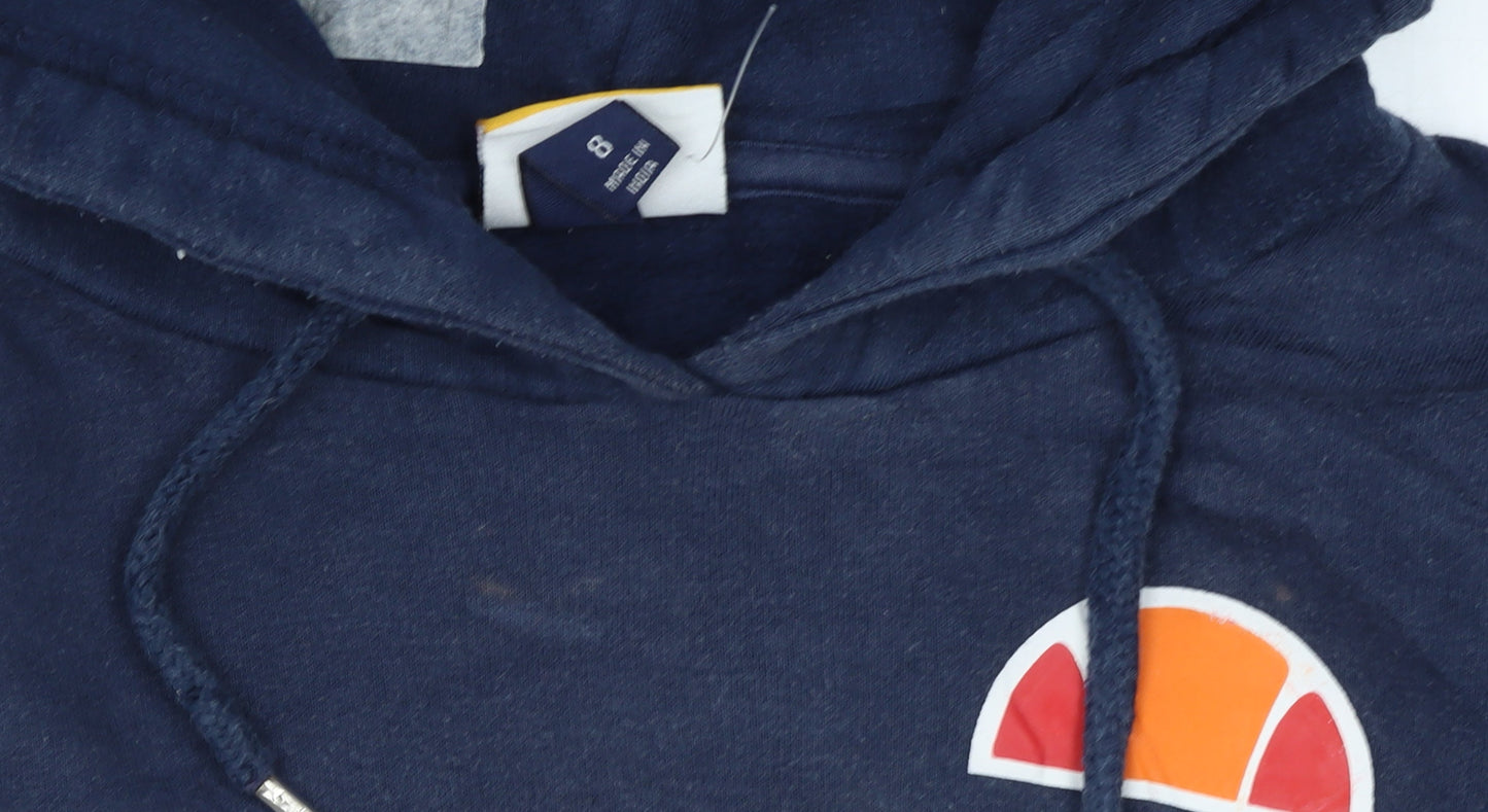Womens UK Size 8 ellesse Multicoloured Pullover Hoodie