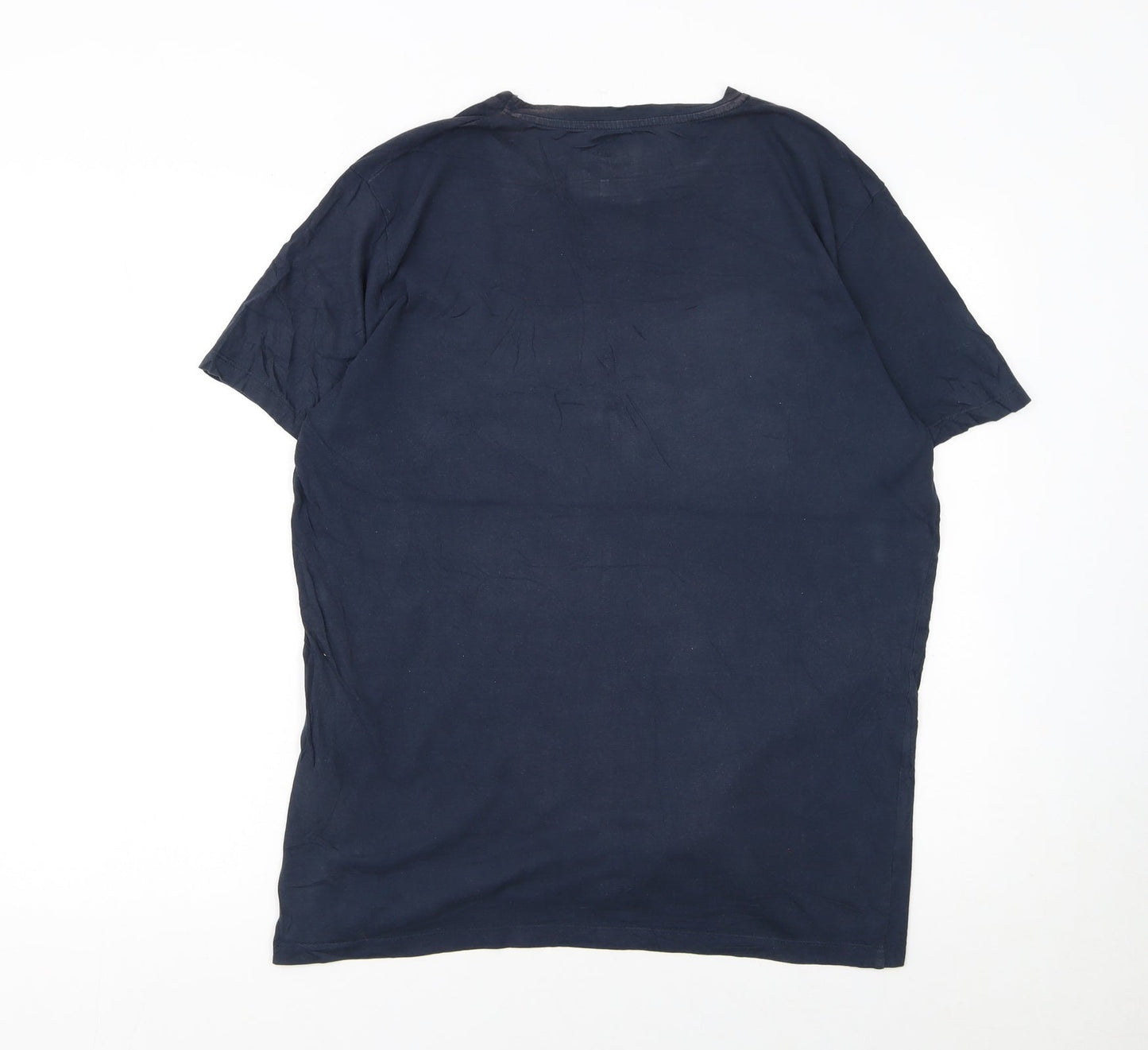 Mens UK Size L JACK & JONES Blue  T-Shirt