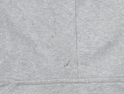 Mens UK Size M Reebok Grey Full Zip Hoodie