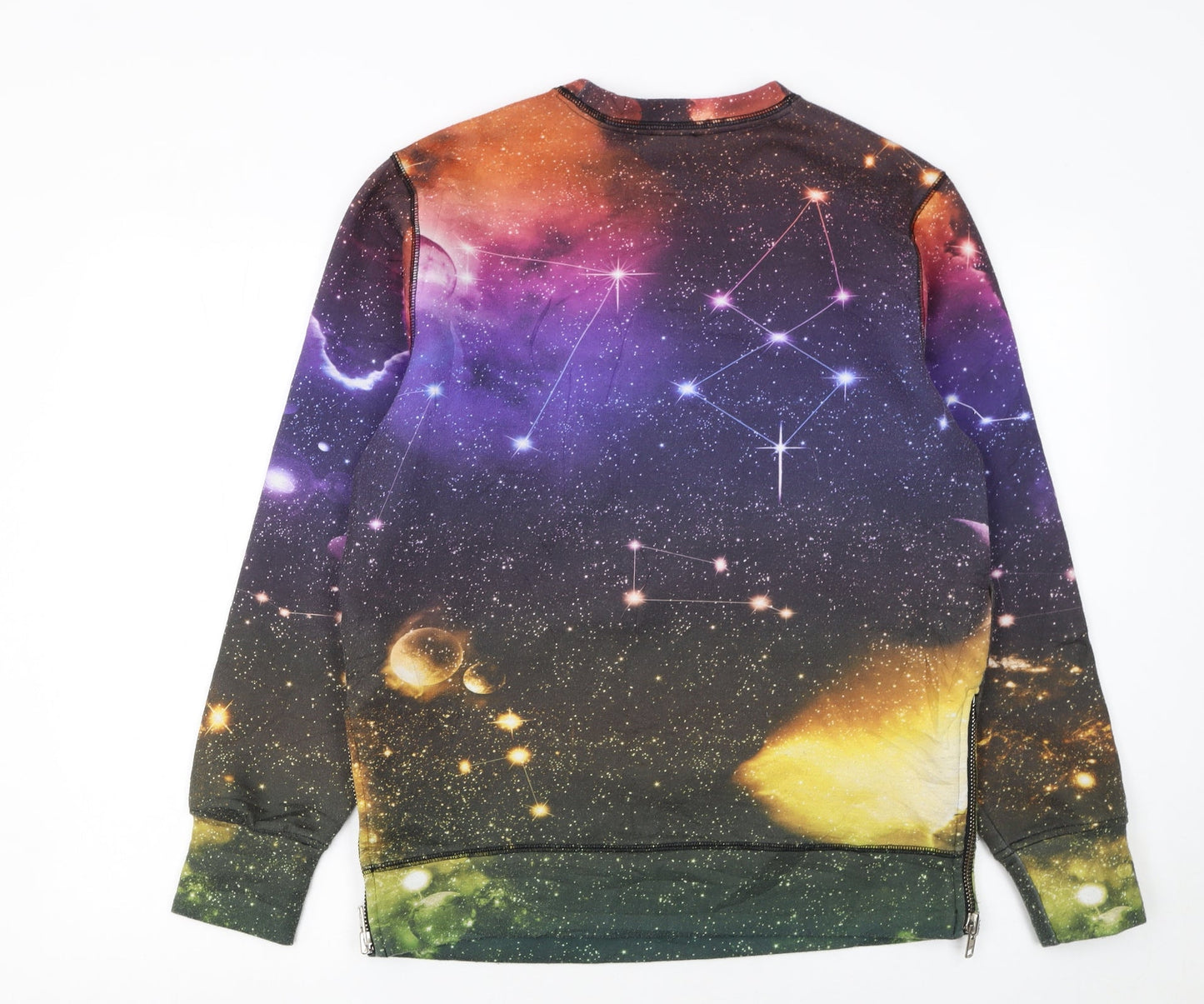 Mens UK Size M Diesel Multicoloured Pullover Sweatshirt