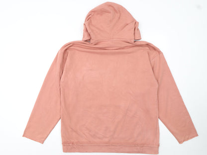 Womens UK Size 10 adidas Pink Pullover Hoodie