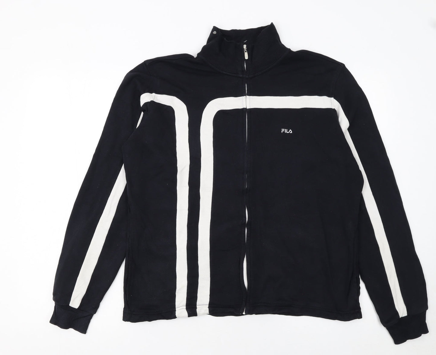 Womens UK Size XL FILA Black Running & JoggingGym & TrainingCasual Jacket