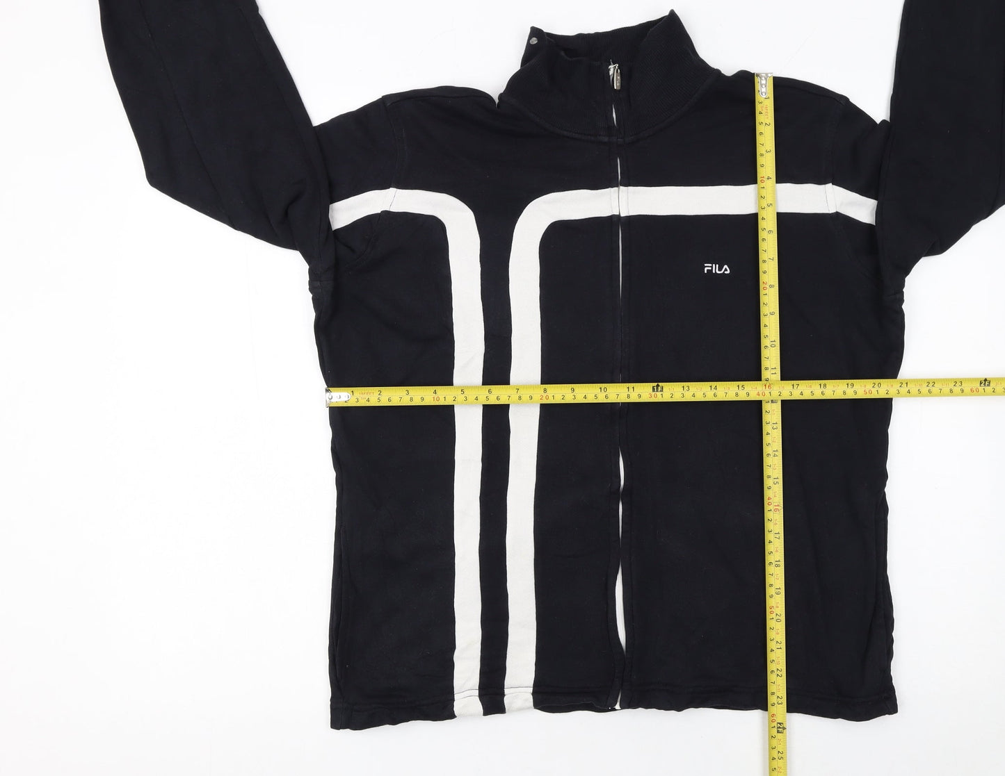 Womens UK Size XL FILA Black Running & JoggingGym & TrainingCasual Jacket
