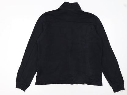 Womens UK Size XL FILA Black Running & JoggingGym & TrainingCasual Jacket