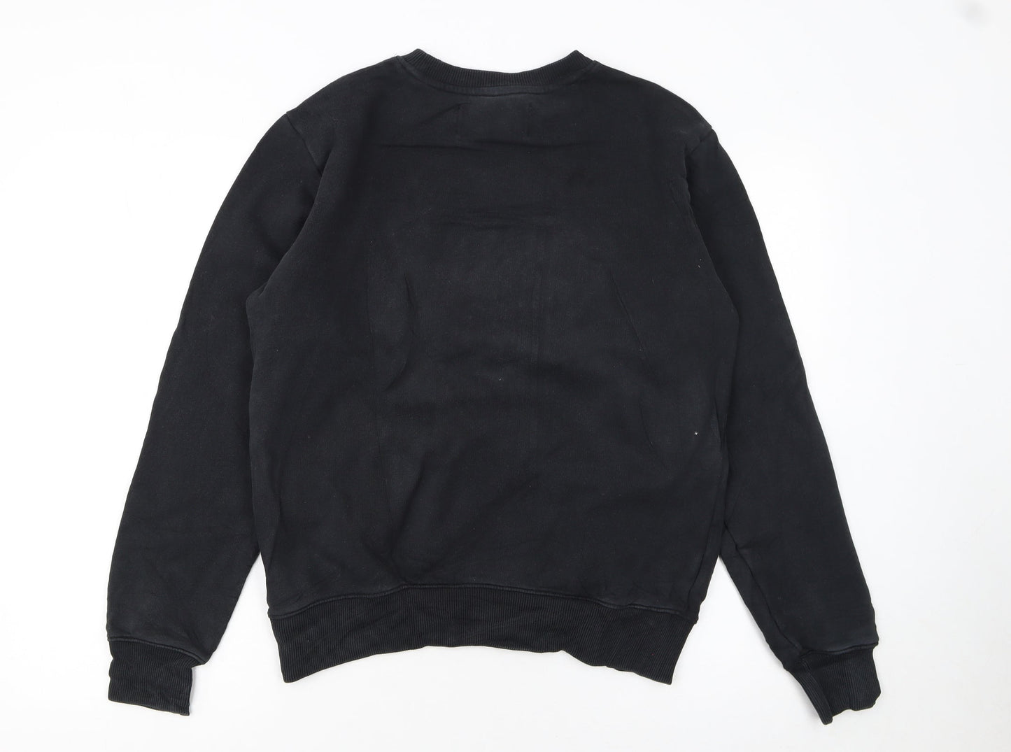 Mens UK Size S Calvin Klein Jeans Black Pullover Sweatshirt