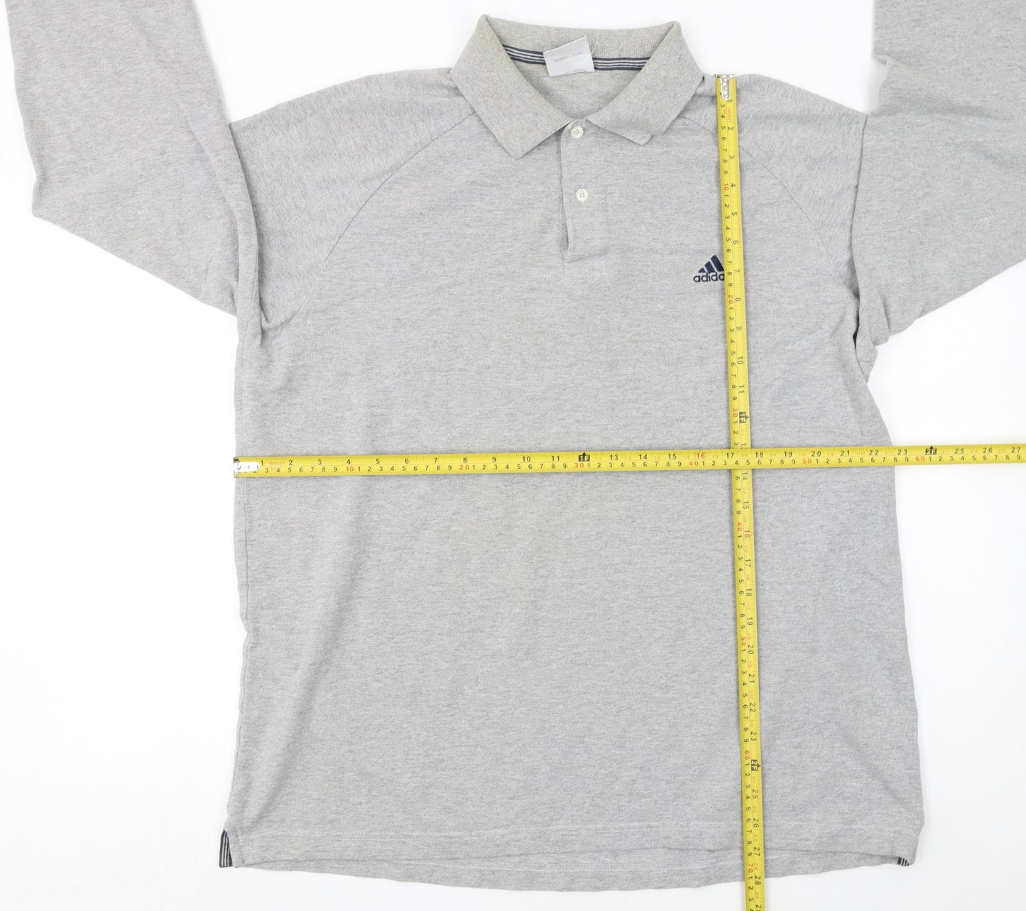 Mens UK Size XL adidas Cotton Blend Polo Shirt