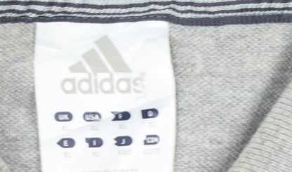 Mens UK Size XL adidas Cotton Blend Polo Shirt