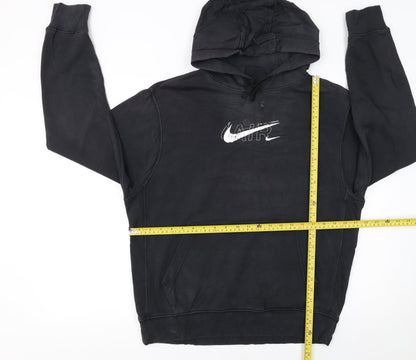 Mens UK Size S Nike Black Pullover Hoodie