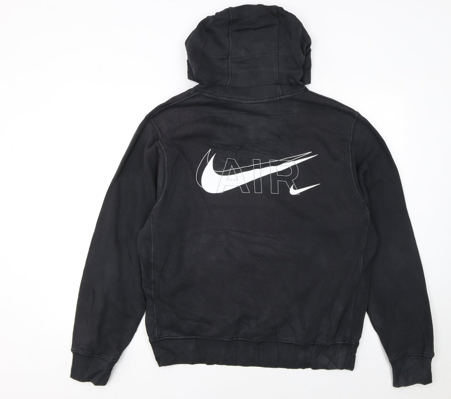 Mens UK Size S Nike Black Pullover Hoodie