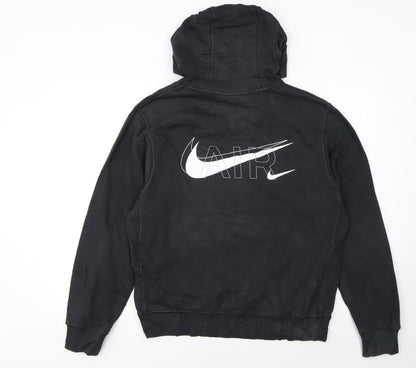Mens UK Size S Nike Black Pullover Hoodie