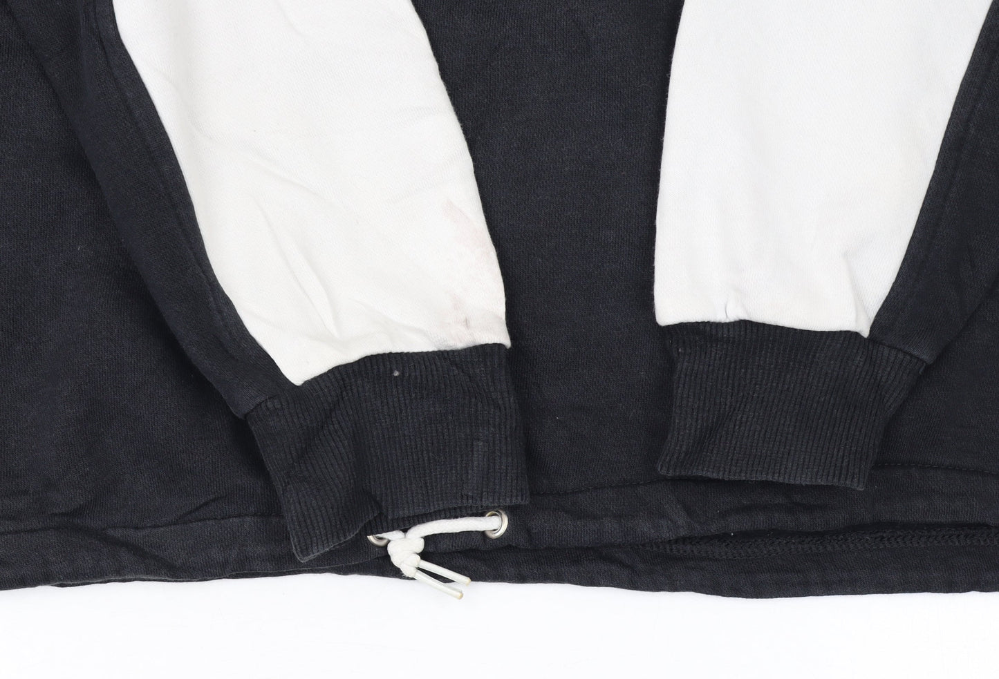Womens UK Size M Reebok Black Pullover Sweatshirt
