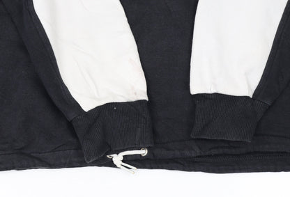 Womens UK Size M Reebok Black Pullover Sweatshirt