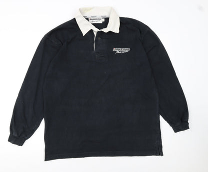 Mens UK Size L Bridgestone Motorsport Cotton Polo Shirt
