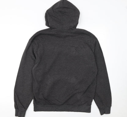 Mens UK Size M Lee Cooper Grey Pullover Hoodie
