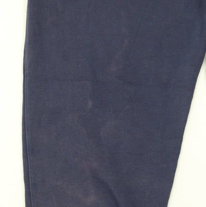 Mens UK Size S Nike Regular Fit Sweatpants Blue Trousers