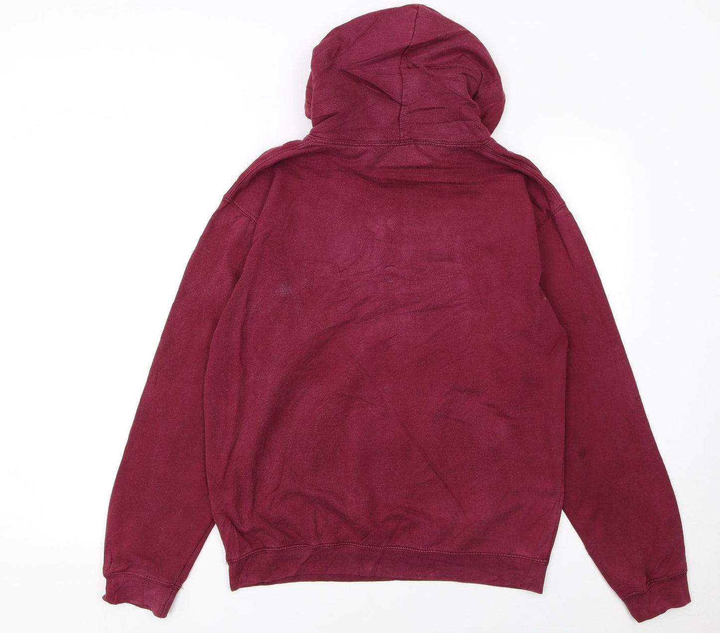 Womens UK Size M WDIS Red Pullover Hoodie