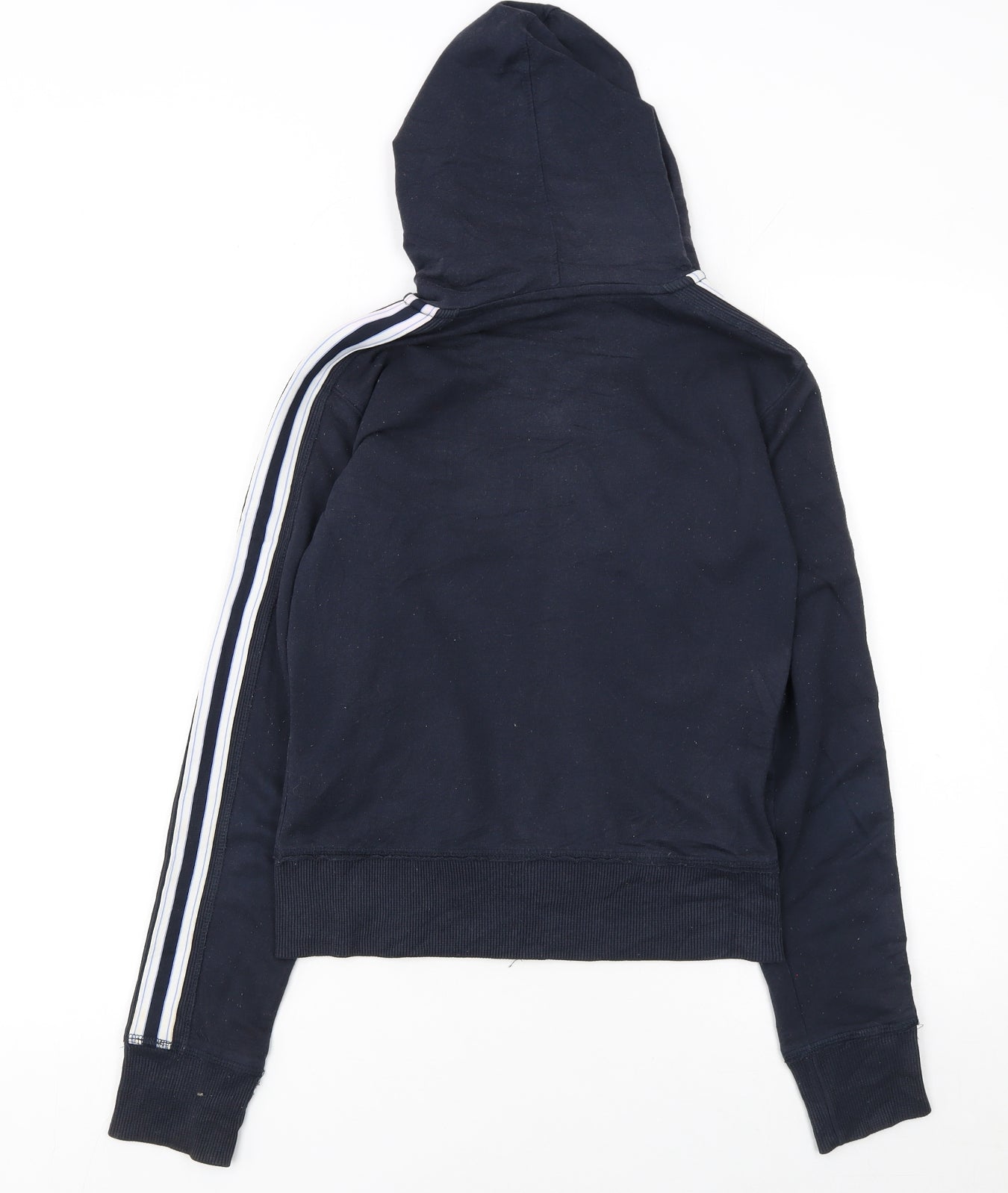 Womens UK Size XS Reebok Black Full Zip Hoodie