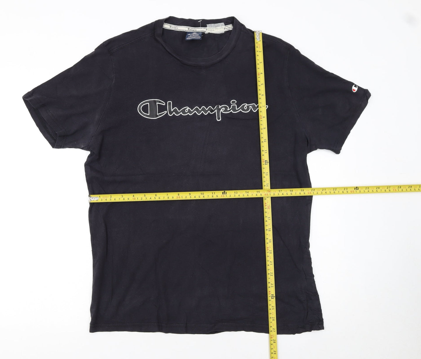 Mens UK Size L Champion Black  T-Shirt
