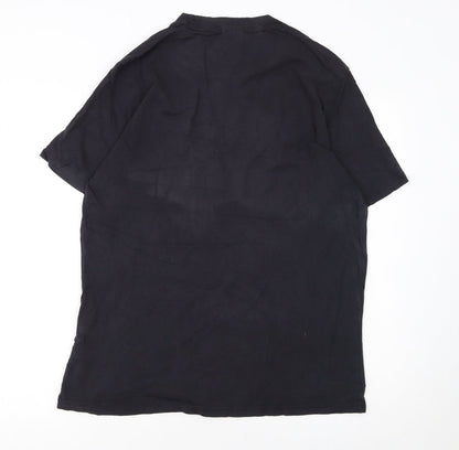 Mens UK Size L Champion Black  T-Shirt