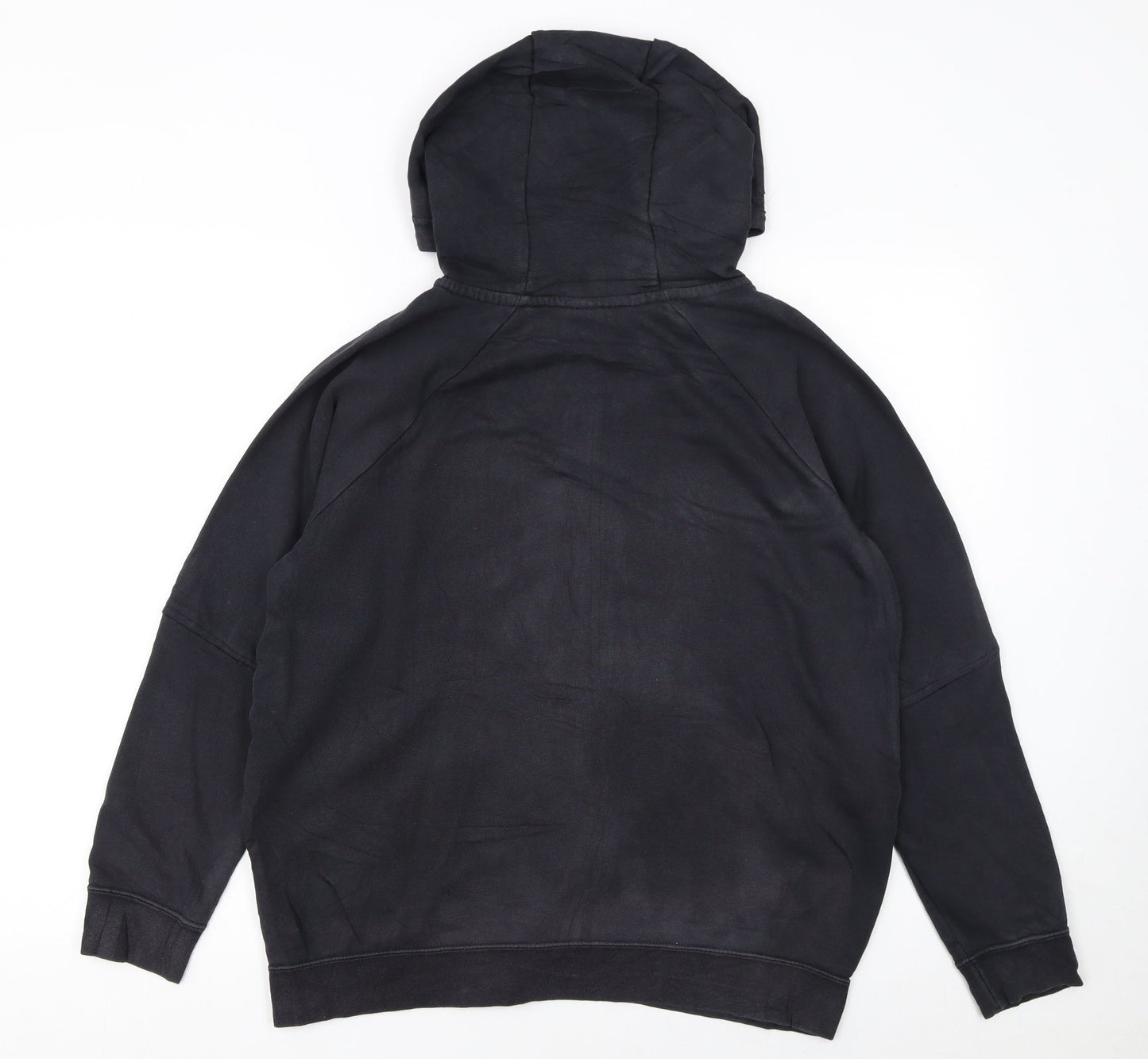 Womens UK Size M Nike Black Full Zip Hoodie