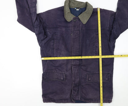 Mens UK Size M Quechua Purple Parka Coat