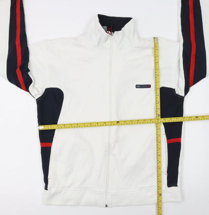 Mens UK Size L Reebok White Gym & Training Running & Jogging Jacket