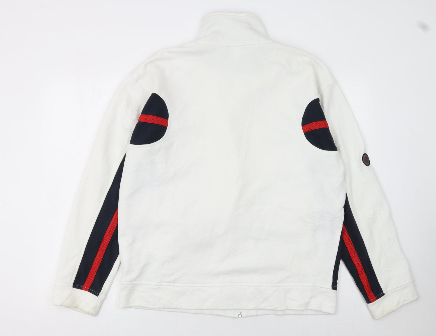Mens UK Size L Reebok White Gym & Training Running & Jogging Jacket