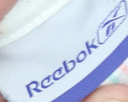 Mens UK Size L Reebok White Gym & Training Running & Jogging Jacket