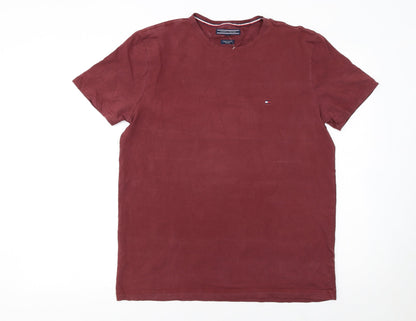 Mens UK Size XL Tommy Hilfiger Red  T-Shirt