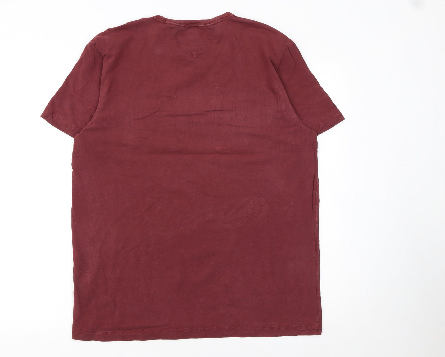 Mens UK Size XL Tommy Hilfiger Red  T-Shirt