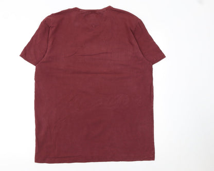 Mens UK Size XL Tommy Hilfiger Red  T-Shirt