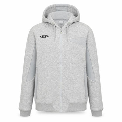 Womens UK Size 14 Umbro Grey Full Zip Hoodie