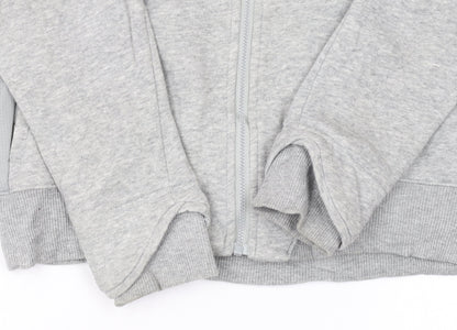 Womens UK Size 14 Umbro Grey Full Zip Hoodie