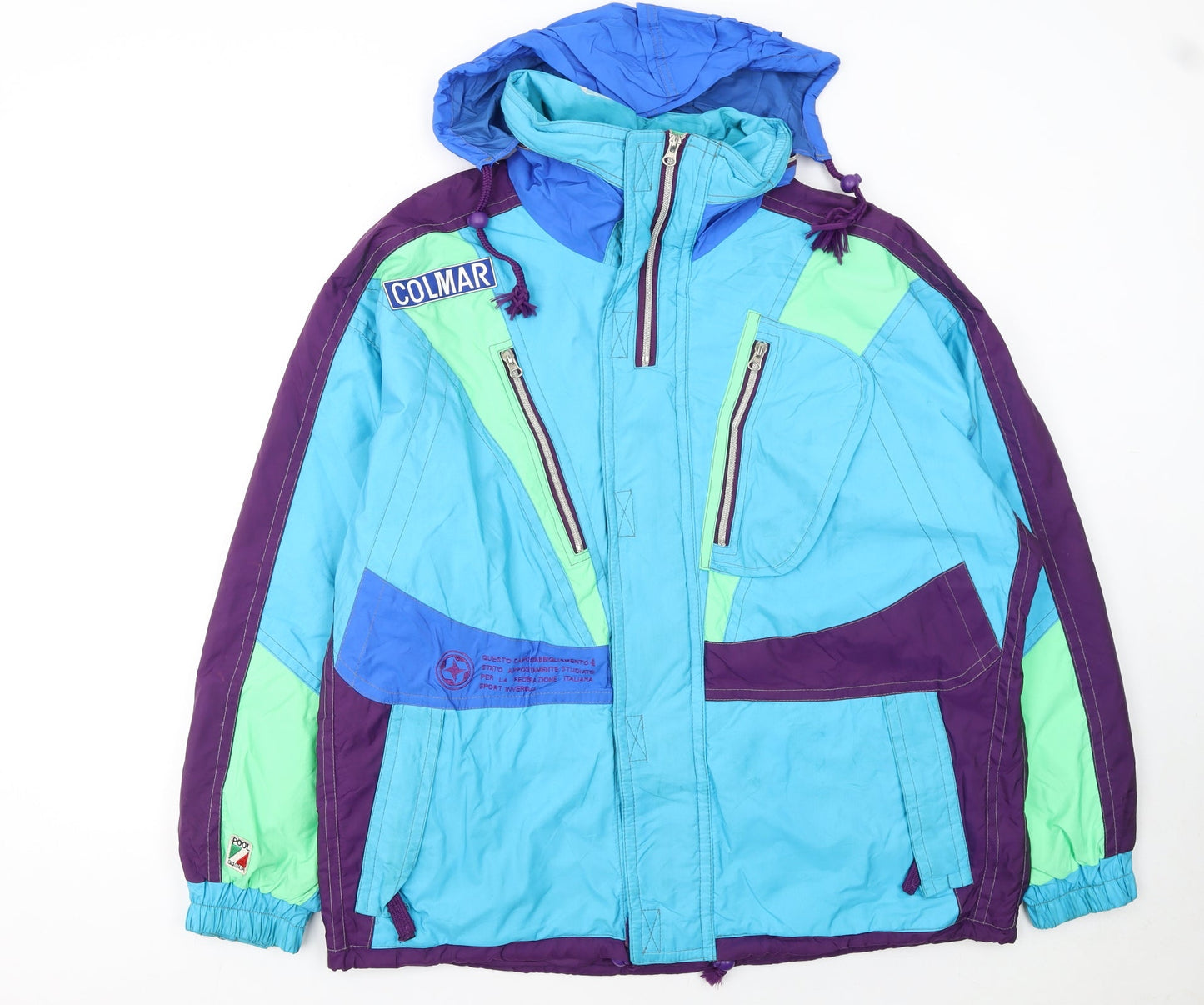 Mens UK Size 52 Colmar Multicoloured Skiing Jacket