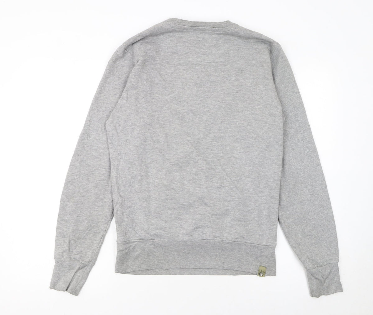 Mens UK Size S Diesel Grey Pullover Sweatshirt