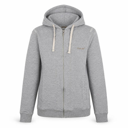 Womens UK Size S Reebok Grey Full Zip Hoodie