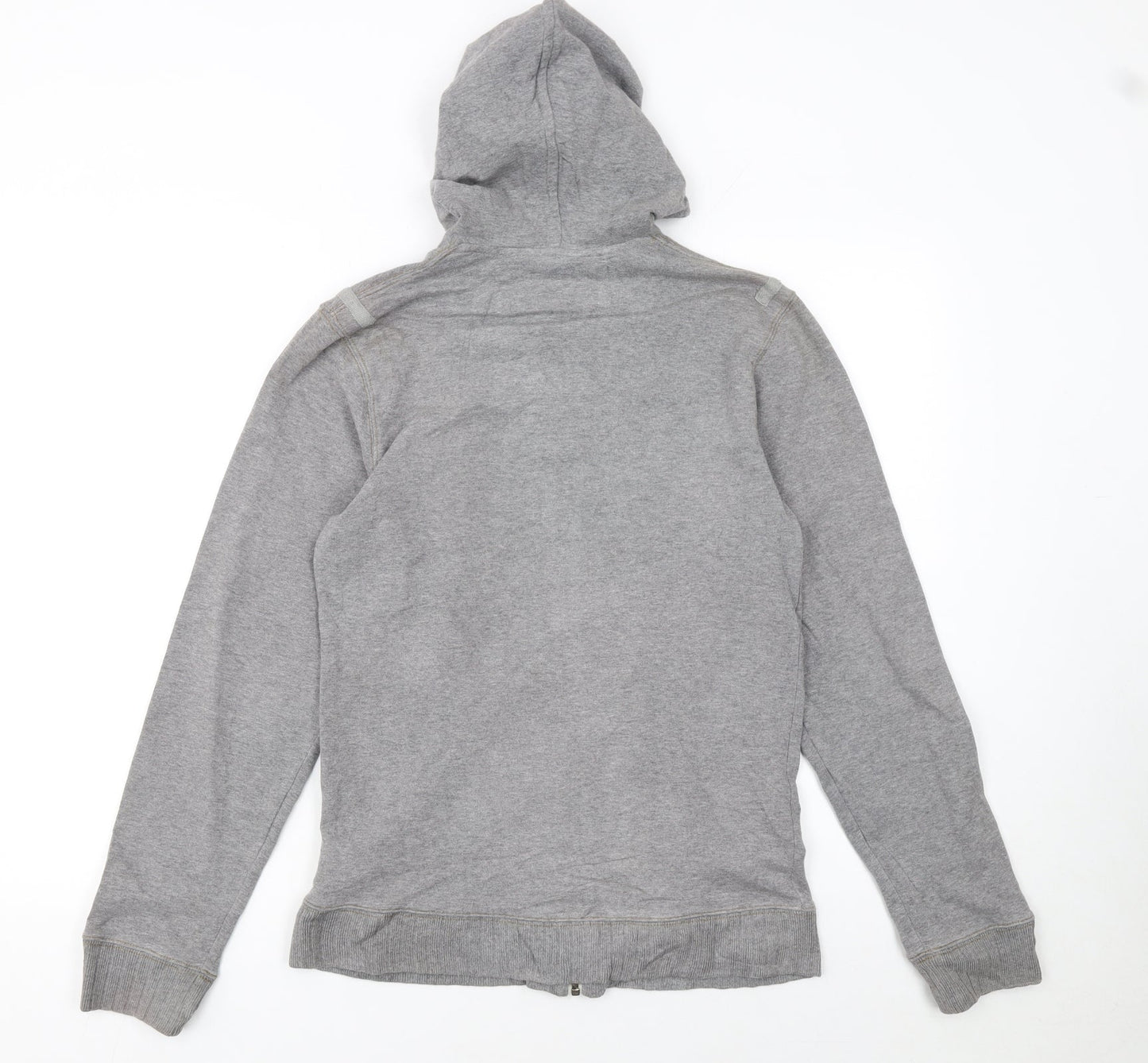Womens UK Size S Reebok Grey Full Zip Hoodie