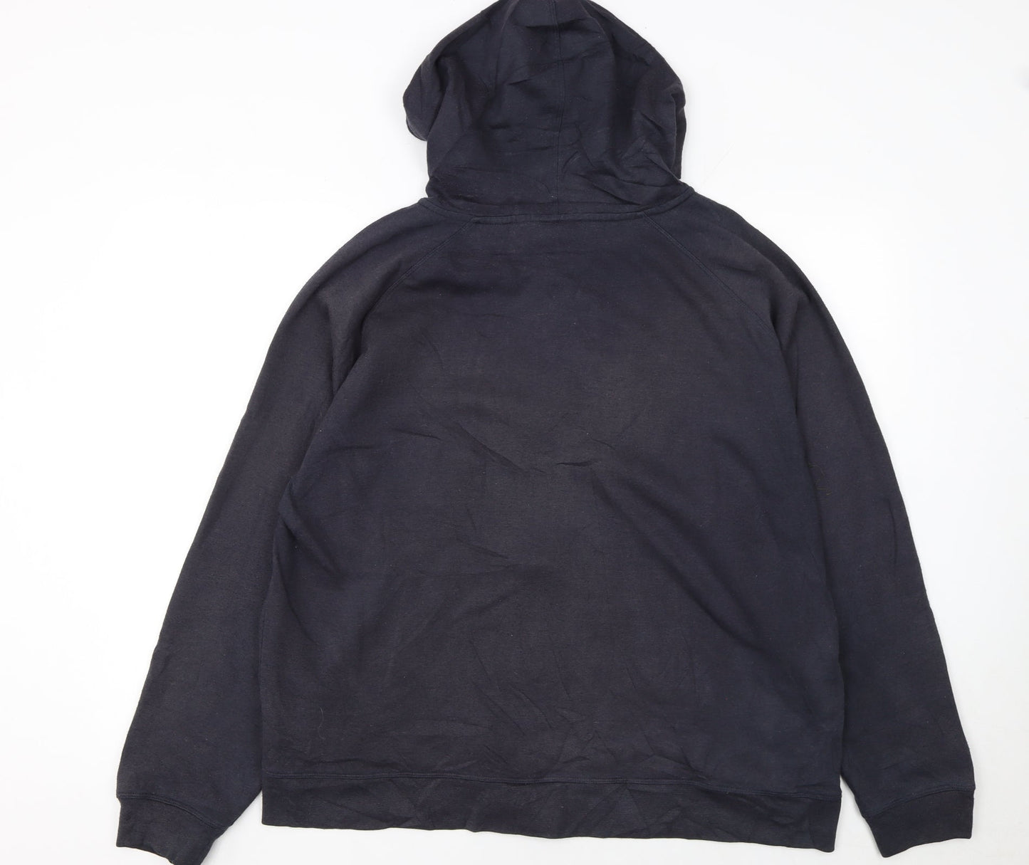 Mens UK Size L Reebok Black Full Zip Hoodie