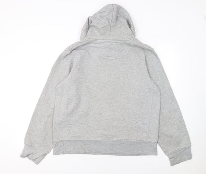 Mens UK Size M Canterbury Grey Pullover Hoodie