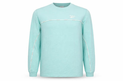 Mens UK Size L Reebok Green Pullover Sweatshirt